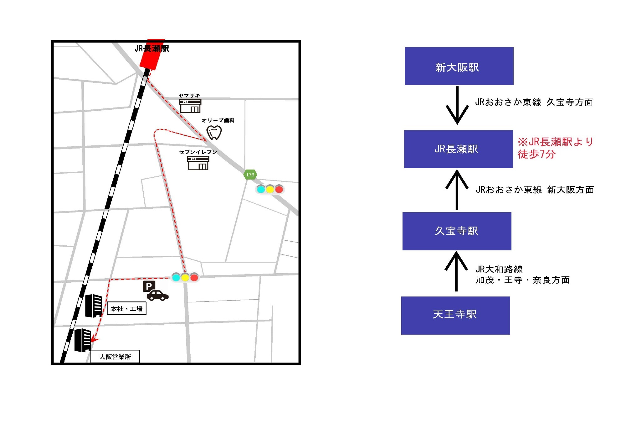 交通案内